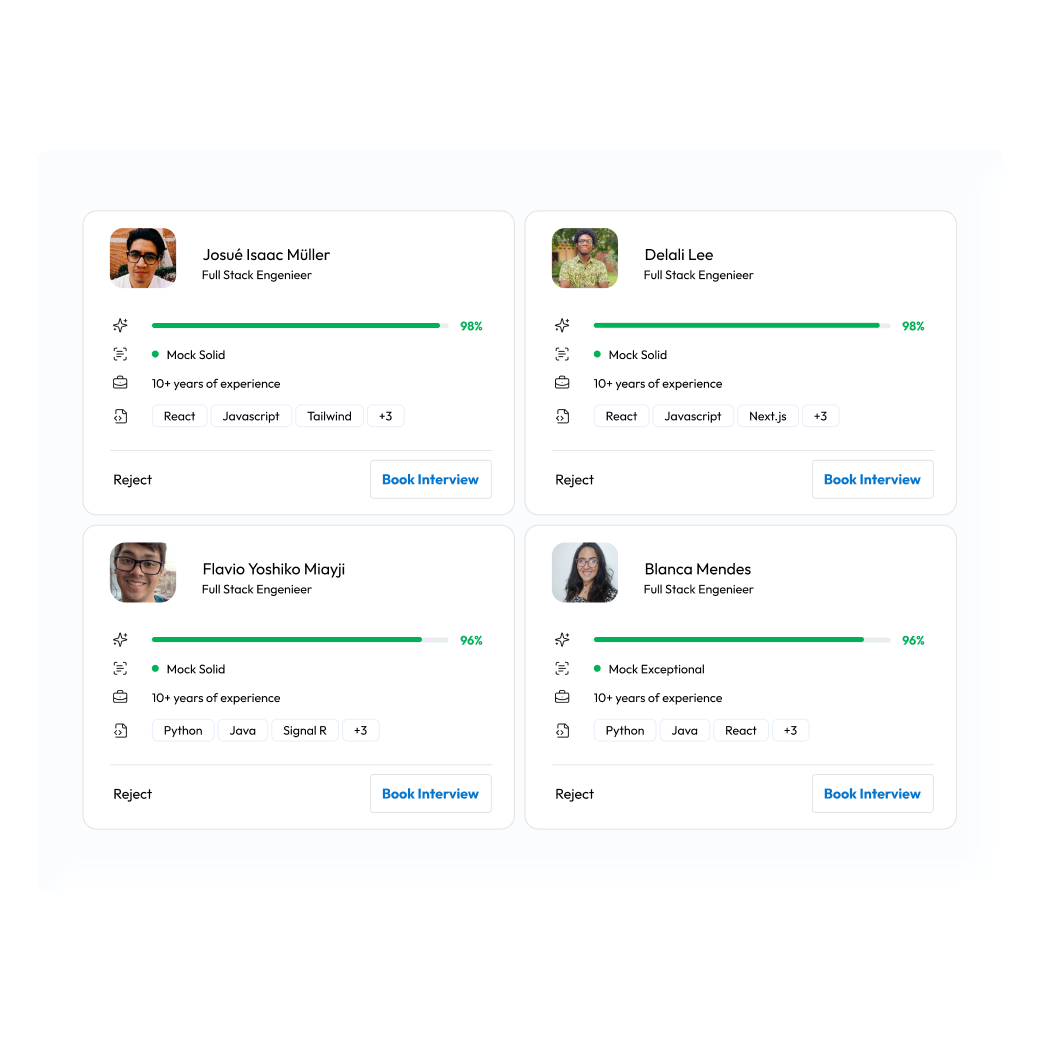 Interview pipeline